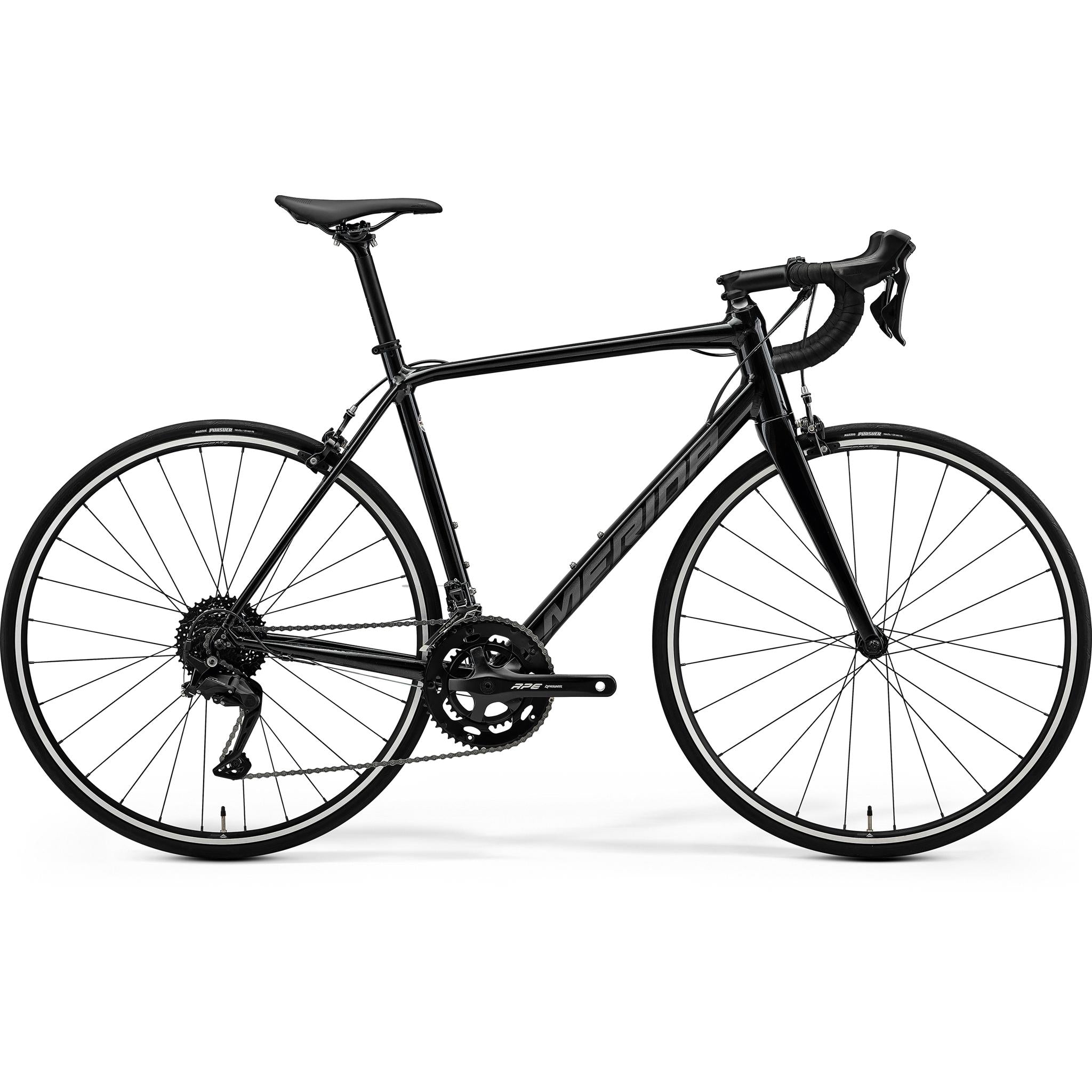 Merida Scultura Rim 100 Road Bike Metallic Black/Black