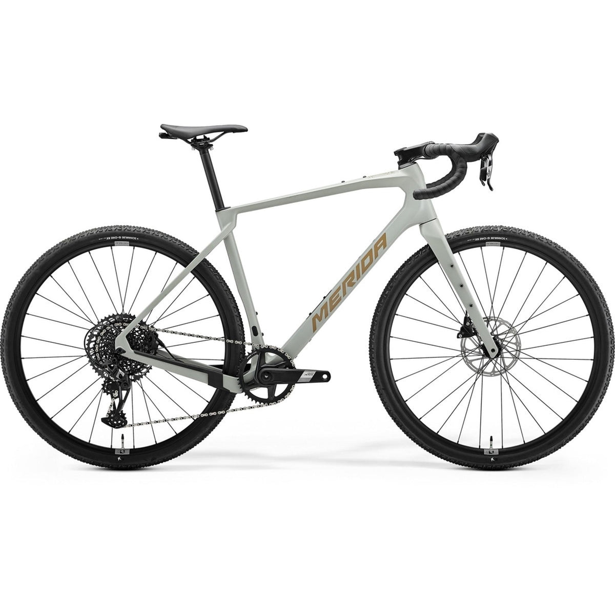 Merida Silex 5000 Gravel Bike Silk Moss Grey/River Clay
