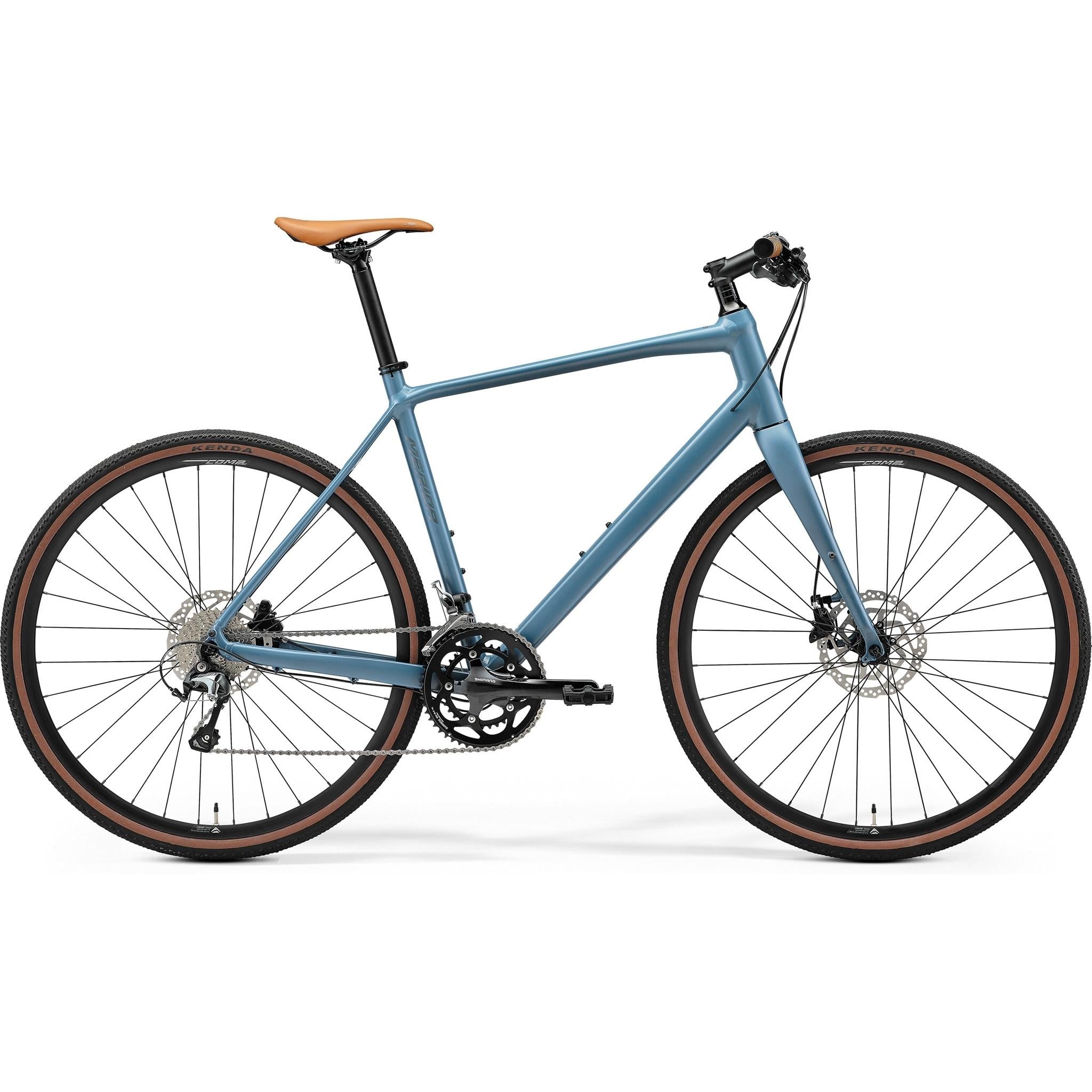 Merida Speeder 300 Flat Bar Road Bike Silk Dove Blue/Blue