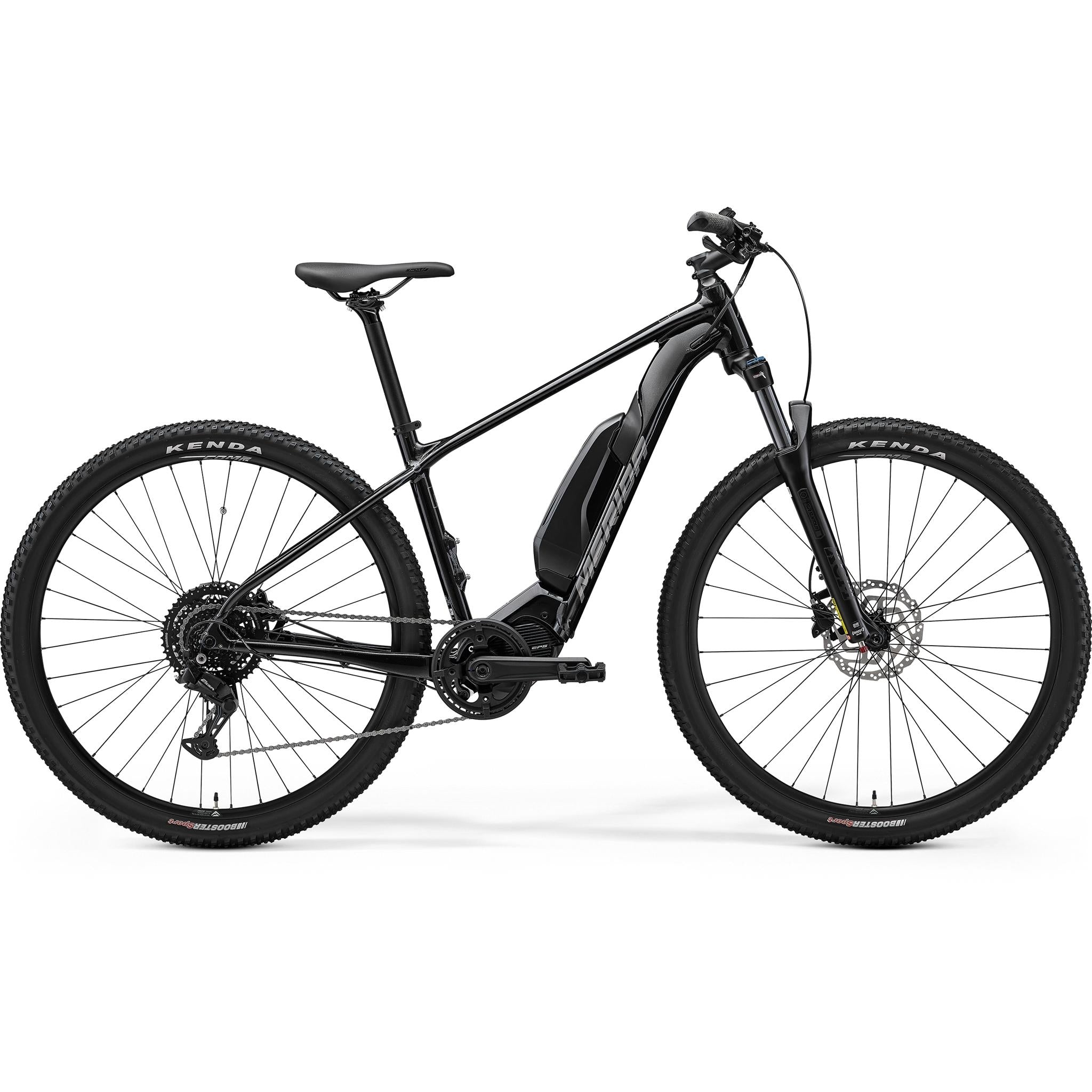 Merida eBig.Nine 300 SE 504wh Electric Hardtail Mountain Bike Metallic Black/Gunmetal Grey