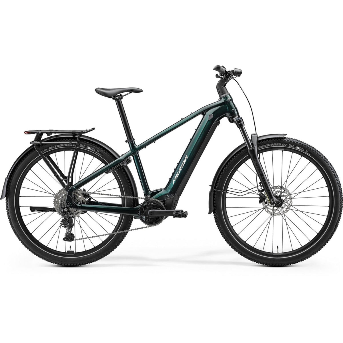Merida eFloat CC 400 EQ Electric Hardtail Mountain Bike Halo Green/Warm Slate Grey