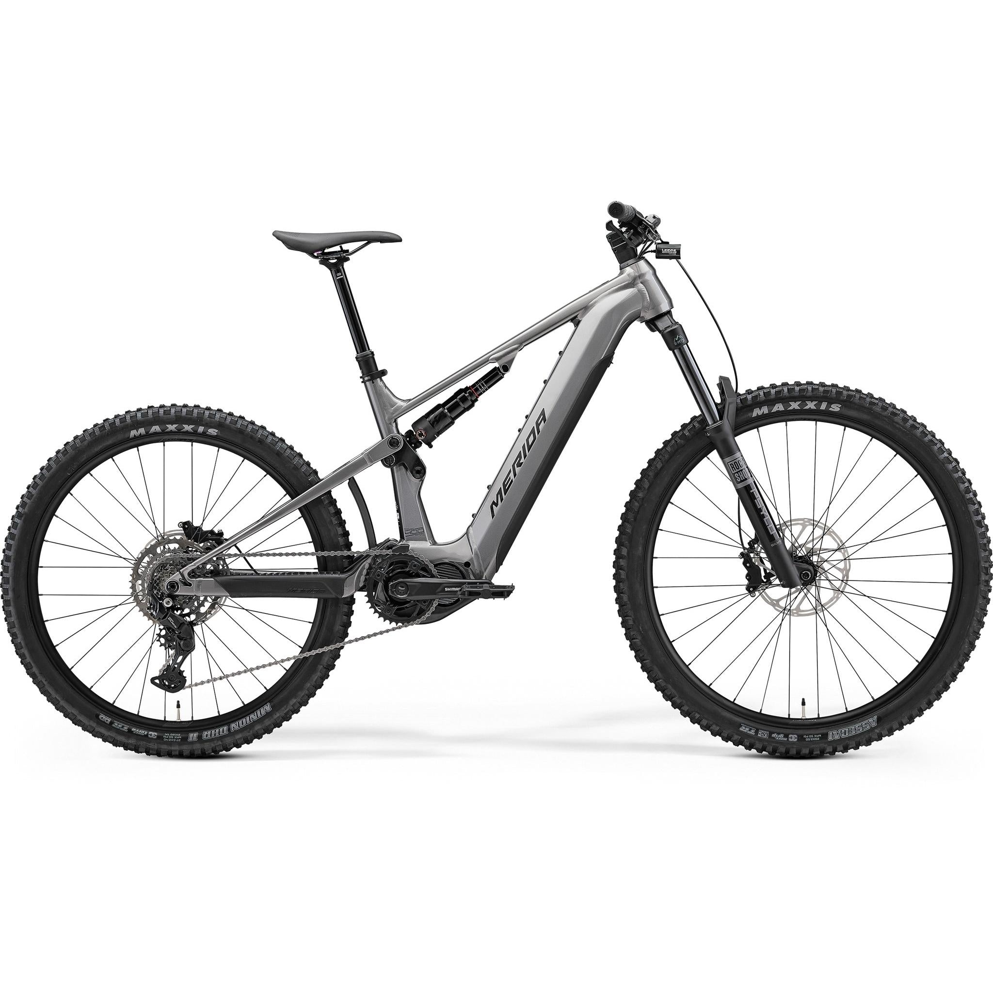 Merida eOne-Sixty 400 Electric Enduro Bike Gunmetal Grey/Black