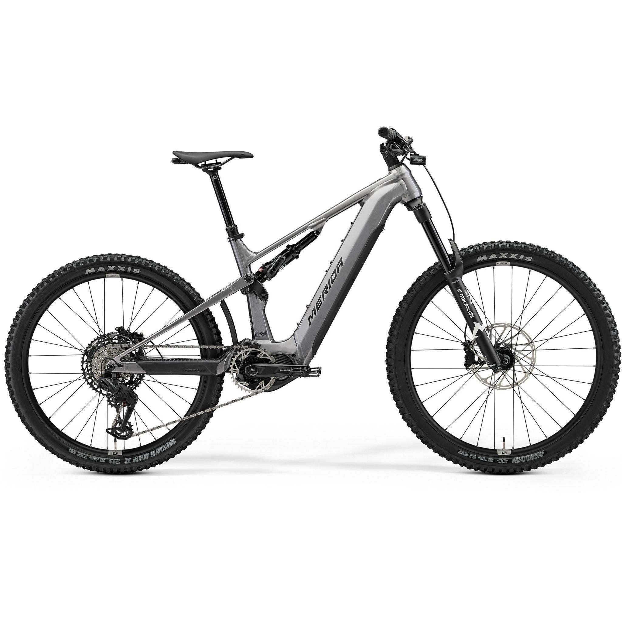 Merida eOne-Sixty 675 Electric Enduro Bike Gunmetal Grey/Black