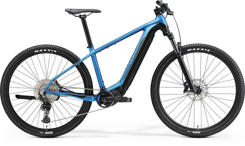 Merida eBig Nine 600 Electric Hardtail Mountain Bike 630Wh Battery Silk Blue/Black