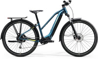 Merida eBig Tour 400 EQ Electric Mountain Bike 630Wh Battery Teal Blue/Lime