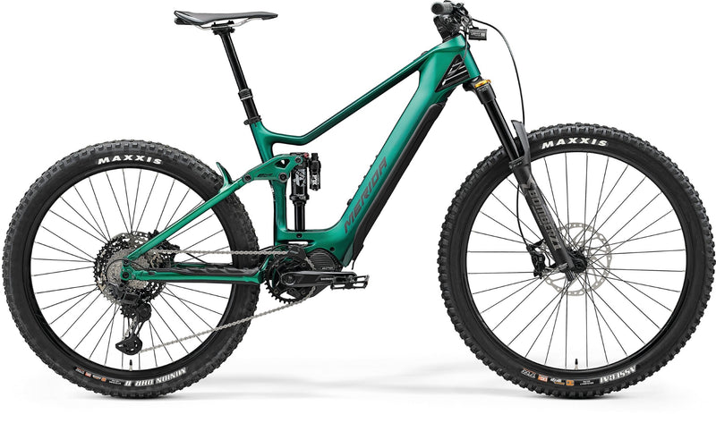 Merida eOne Sixty 8000 Electric Enduro Bike 630Wh Battery Silk Evergreen/Black