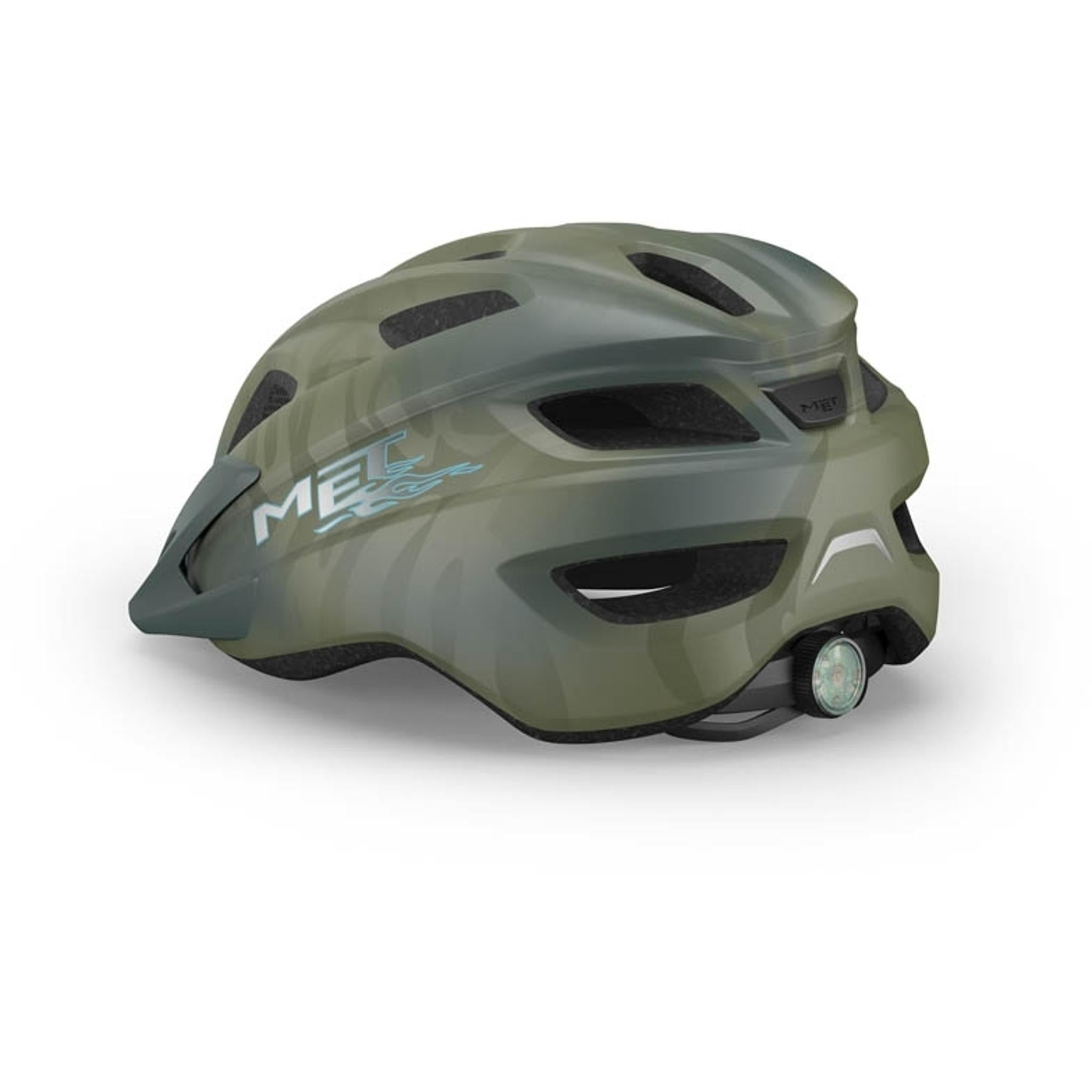 Met Crackerjack Kids Helmet 52-57cm Green/Matt