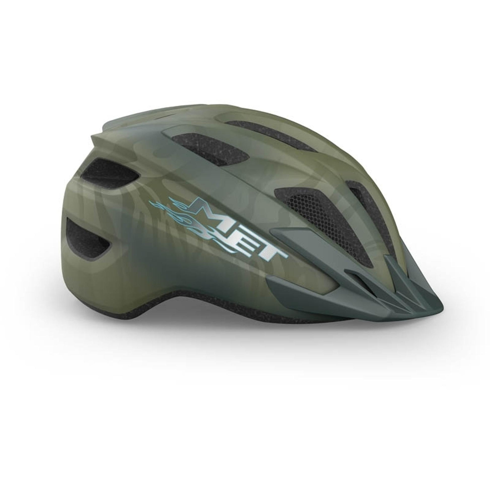 Met Crackerjack Kids Helmet 52-57cm Green/Matt
