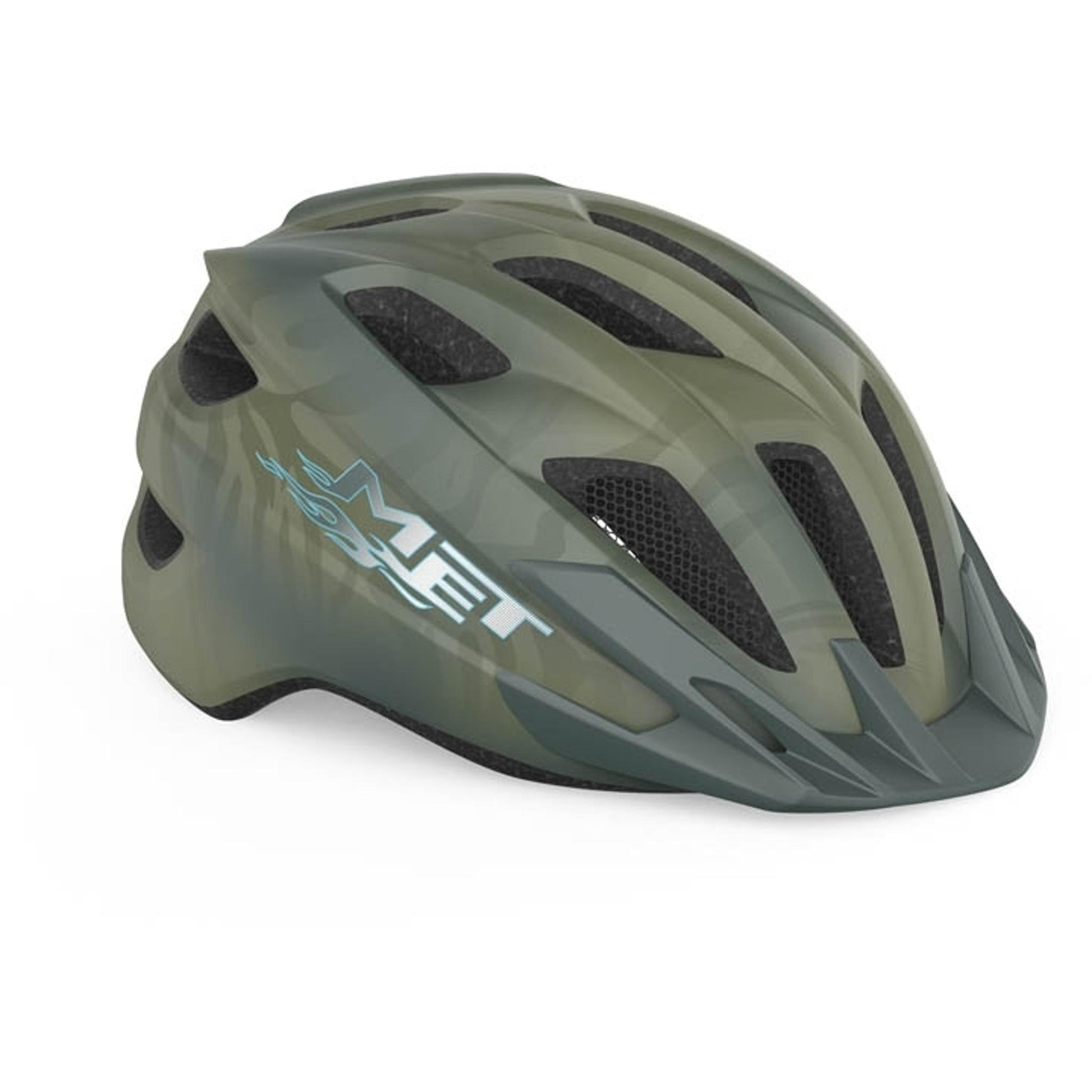 Met Crackerjack Kids Helmet 52-57cm Green/Matt