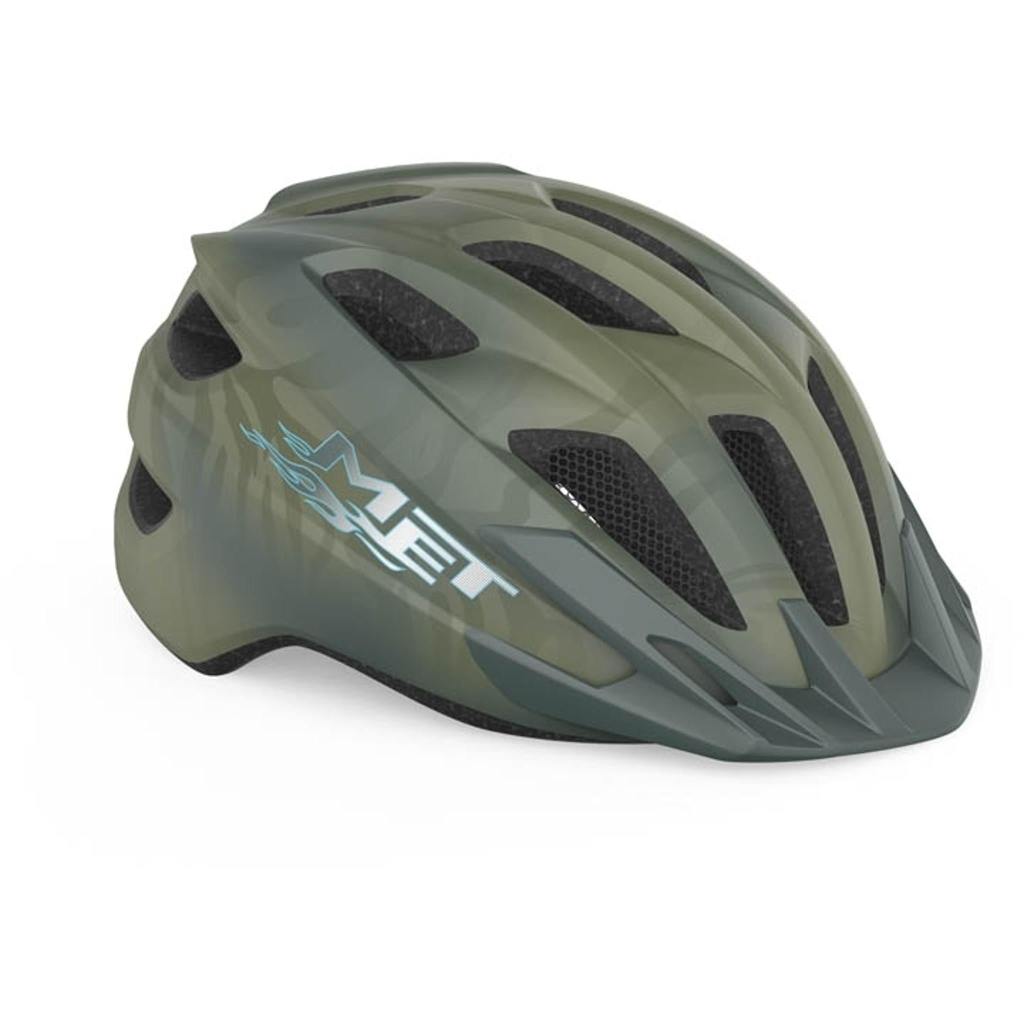 Met Crackerjack Kids Helmet 52-57cm Green/Matt