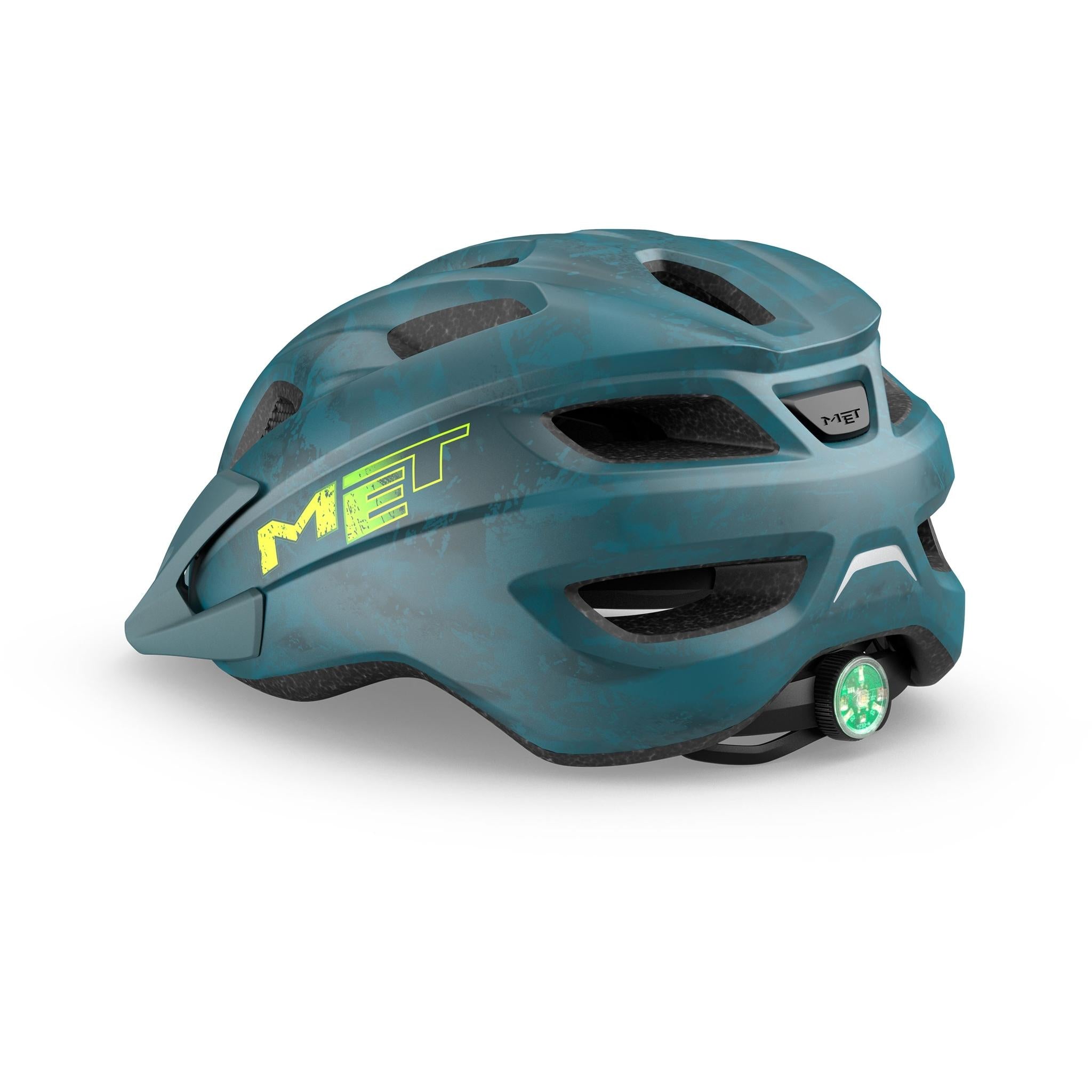 Met Crackerjack Kids Helmet 52-57cm Petrol/Matt