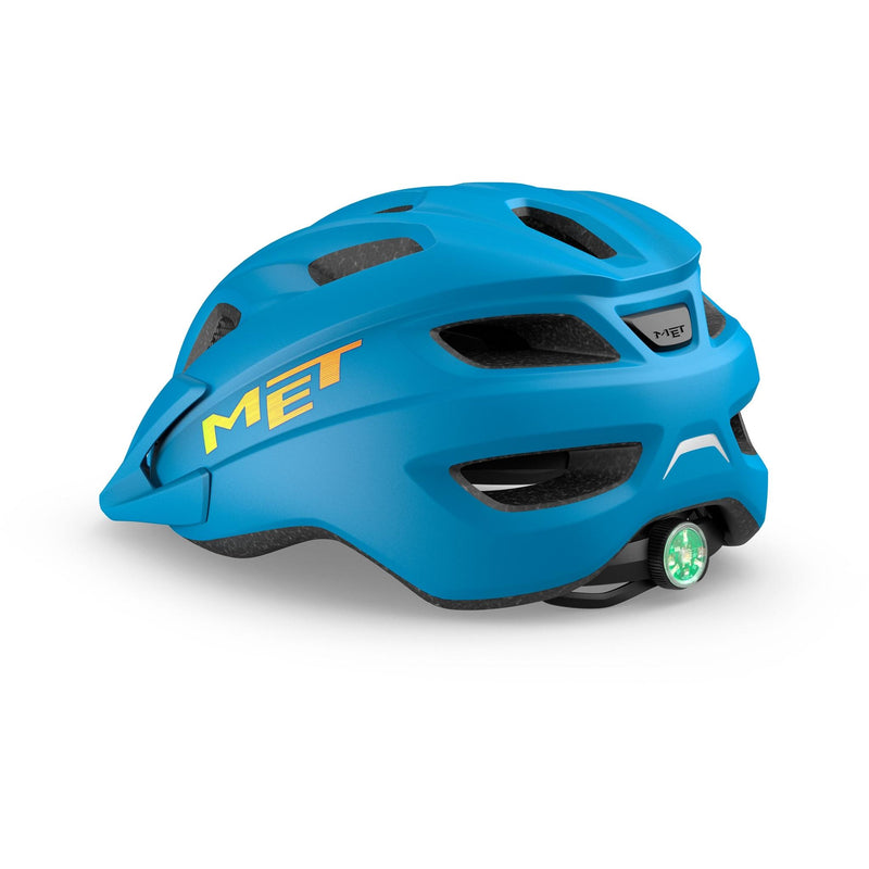 Met Crackerjack Kids Helmet Cyan/Matt
