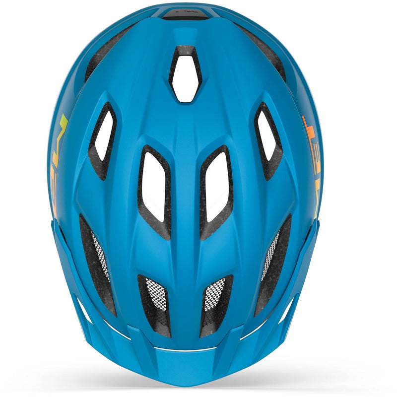 Met Crackerjack Kids Helmet Cyan/Matt