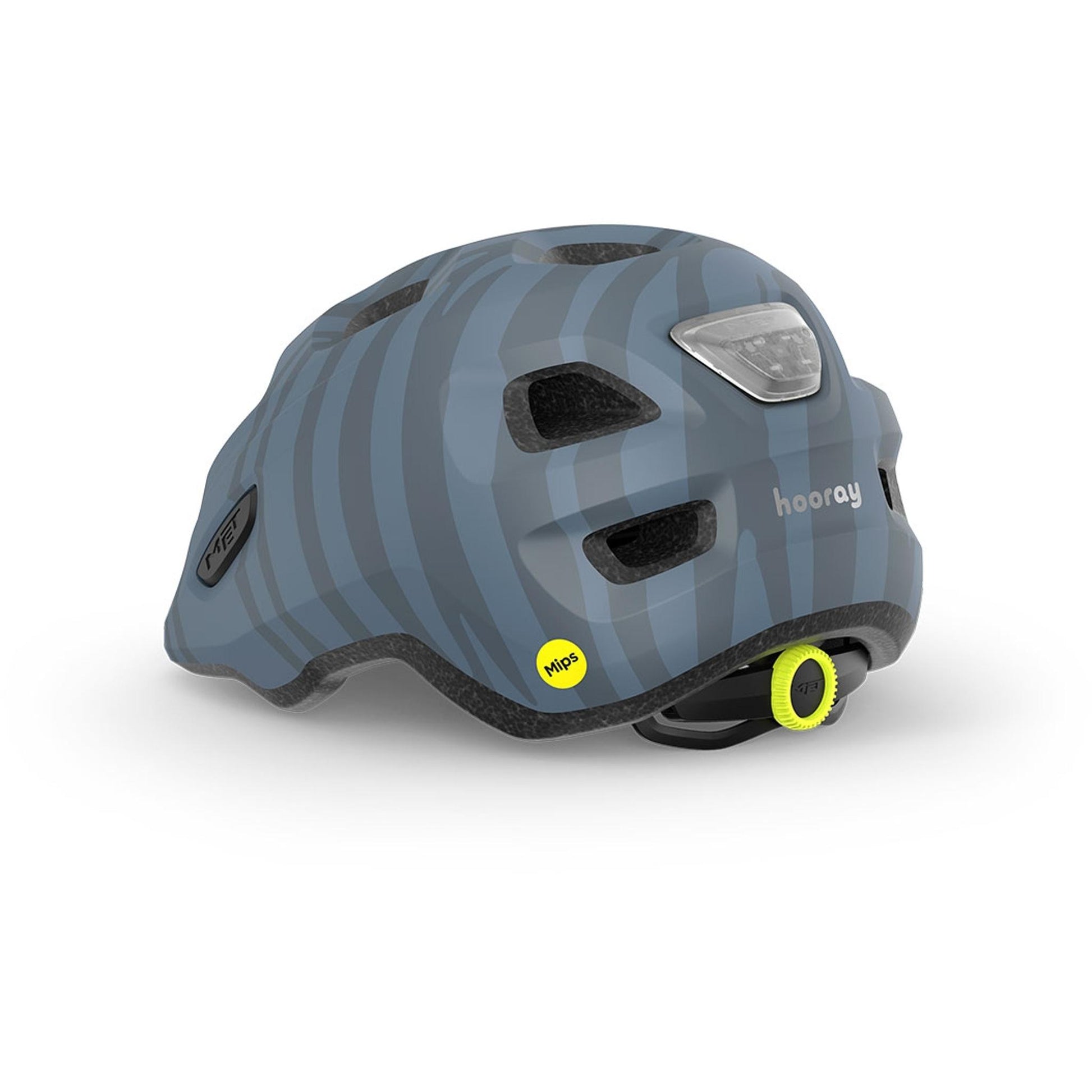Met Hooray MIPS Kids Helmet Blue Zebra