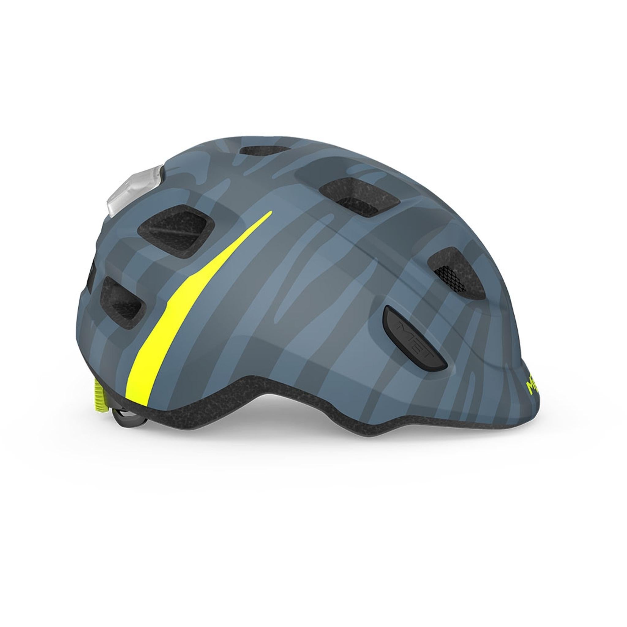 Met Hooray MIPS Kids Helmet Blue Zebra