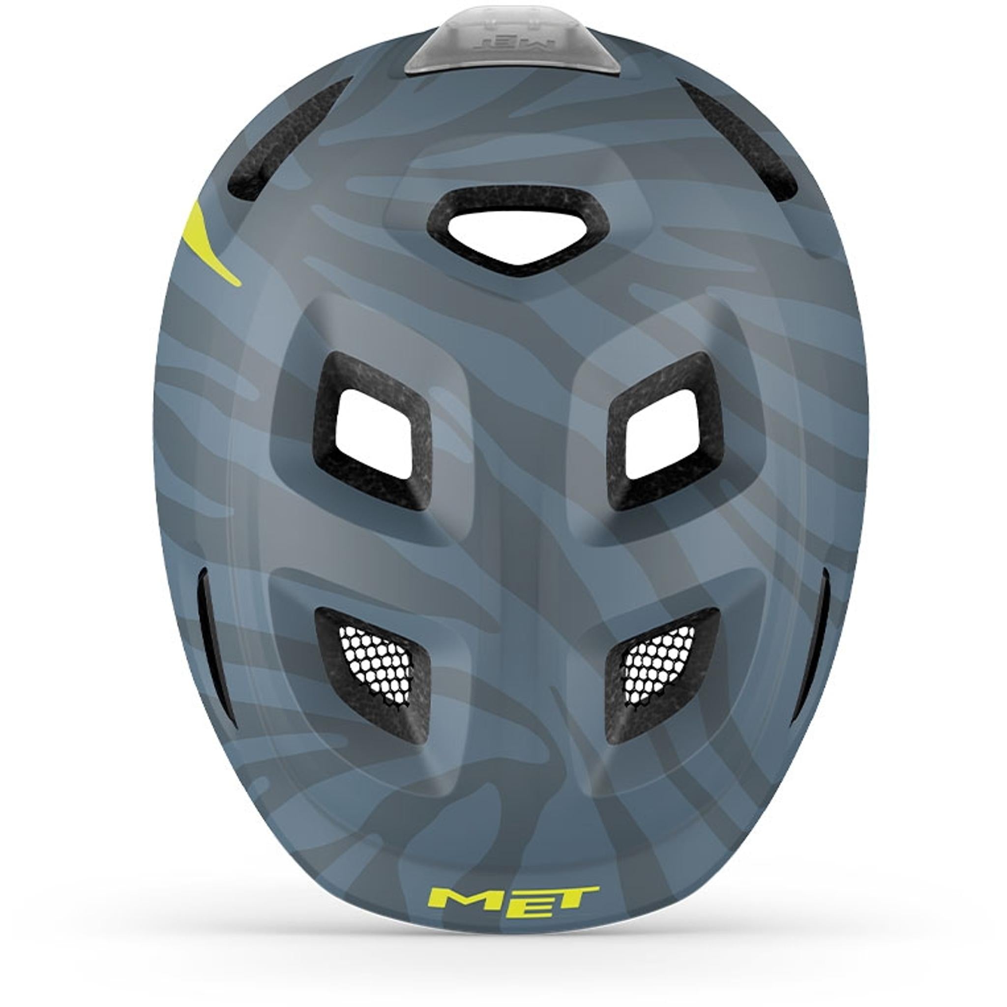 Met Hooray MIPS Kids Helmet Blue Zebra