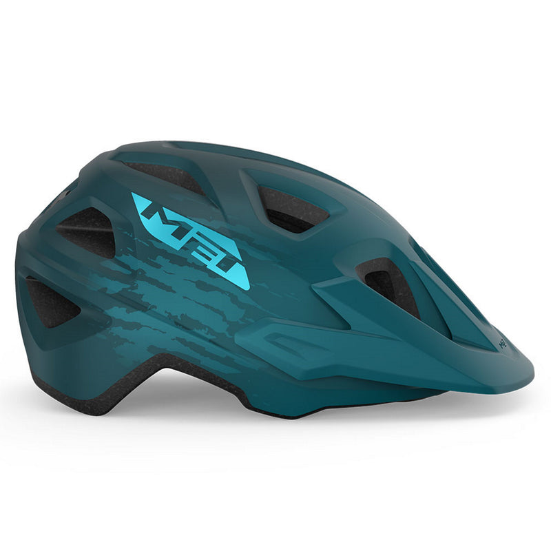 Met Echo MTB Helmet Petrol Blue