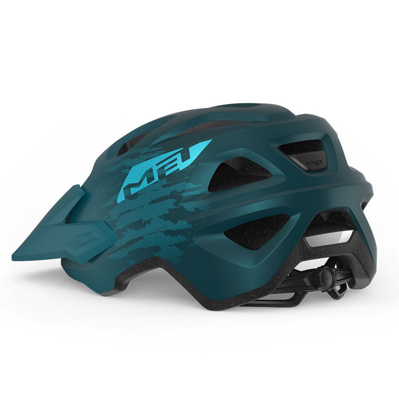 Met Echo MTB Helmet Petrol Blue