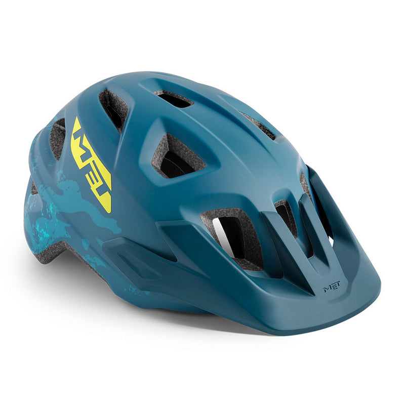 Met Eldar Kid’s MTB Helmet Petrol Blue Camo