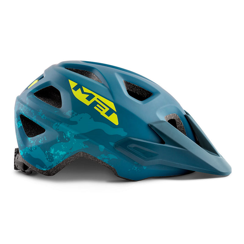 Met Eldar Kid’s MTB Helmet Petrol Blue Camo