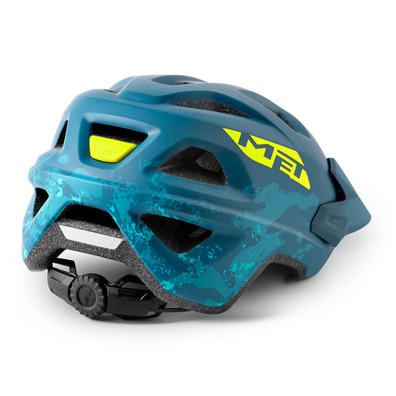 Met Eldar Kid’s MTB Helmet Petrol Blue Camo