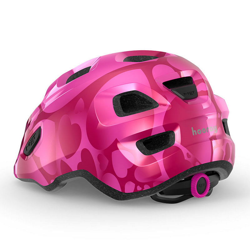 Met Hooray Kid’s Helmet Pink Hearts