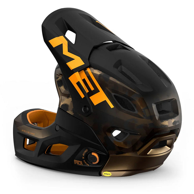 Met Parachute MCR MIPS Convertible Helmet Bronze/Orange