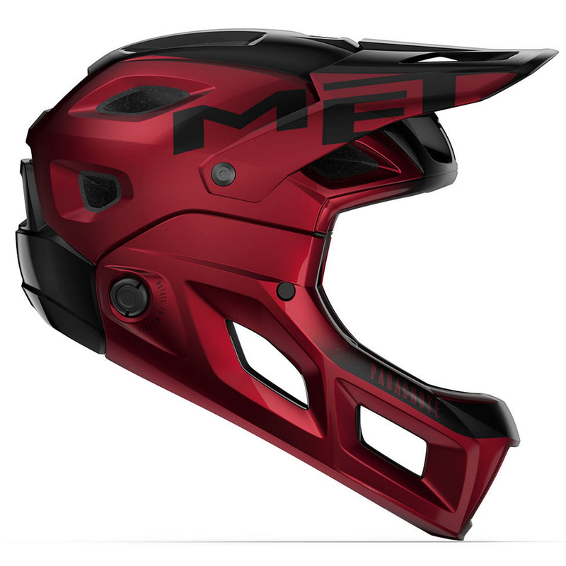 Met Parachute MCR MIPS Convertible Helmet Red/Black Metallic