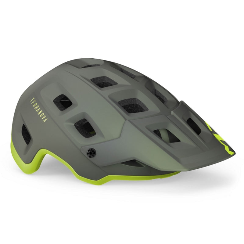 Met Terranova MIPS Trail/E-Bike Helmet Grey/Lime