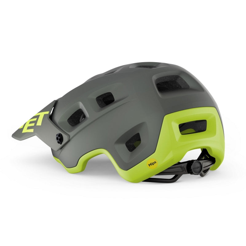 Met Terranova MIPS Trail/E-Bike Helmet Grey/Lime