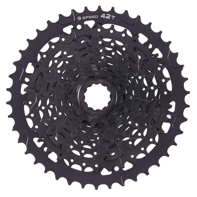 Microshift Advent 9 Speed Cassette Black Alloy 11-42T