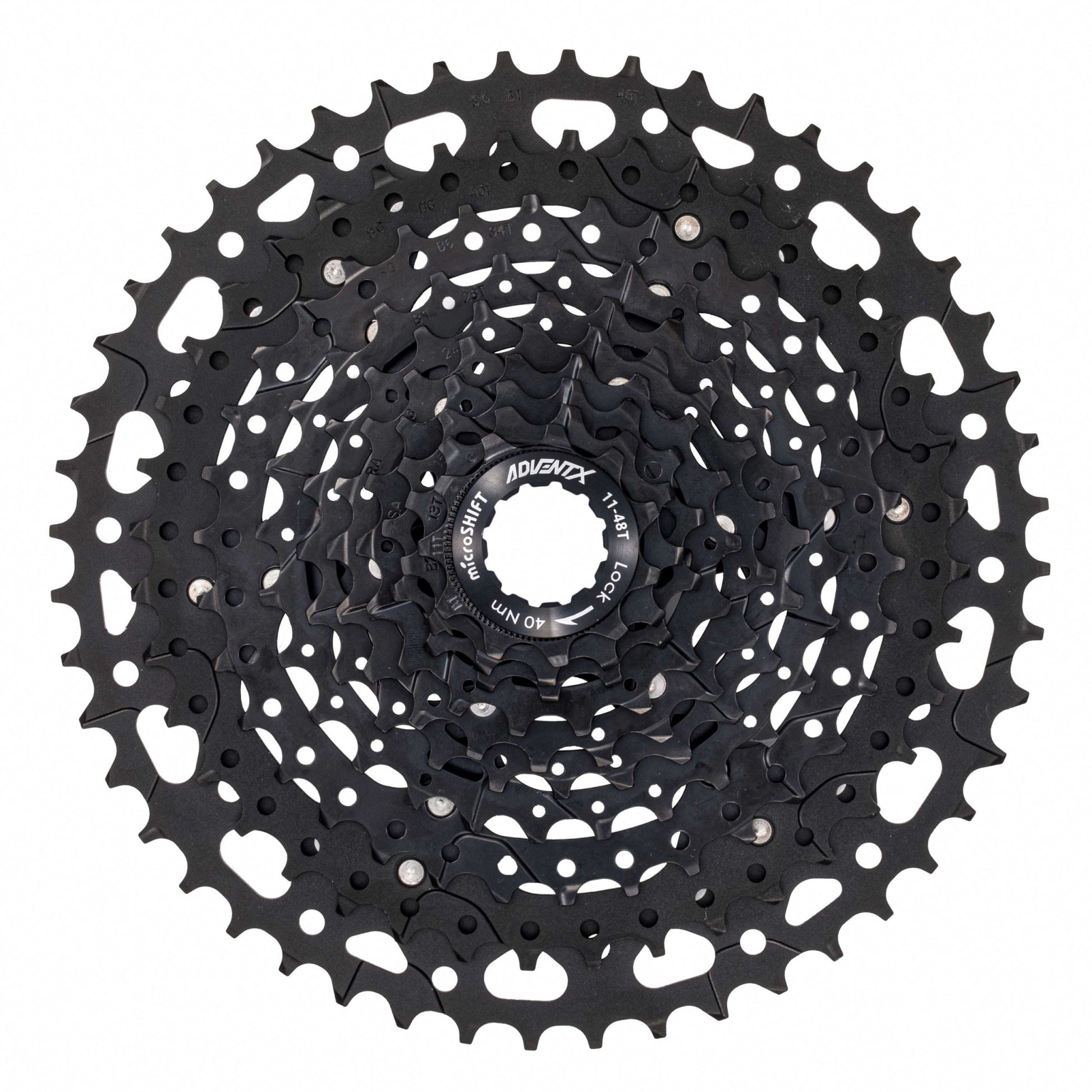 Microshift Cassette 10 Speed 11-48T Advent X