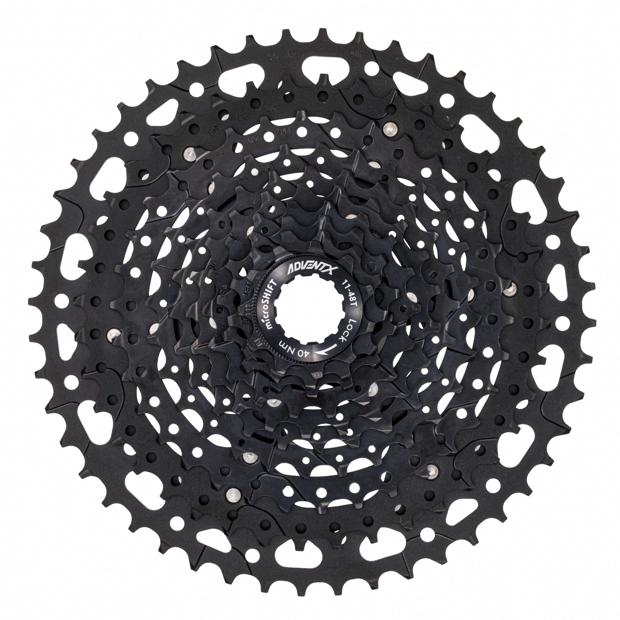 Microshift Cassette 10 Speed 11-48T Advent X