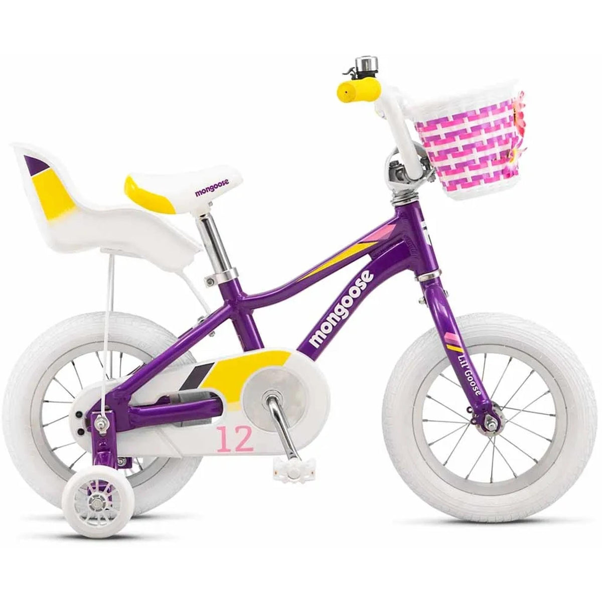Mongoose LilGoose 12'' Kids Bike Purple