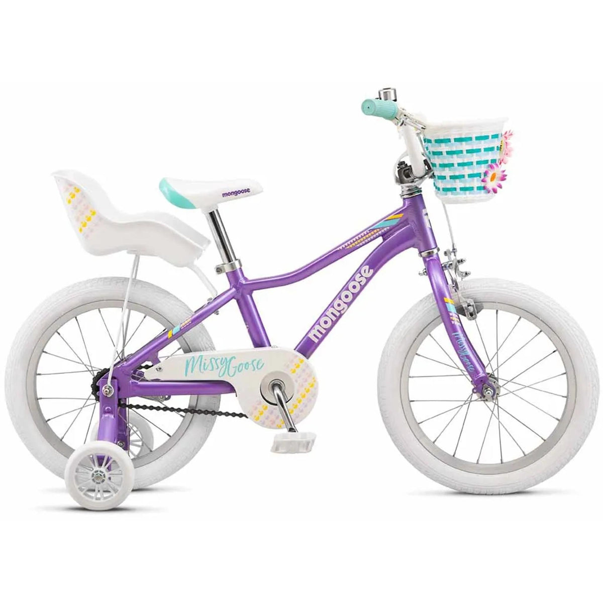 Mongoose MissyGoose 16'' Kids Bike Purple