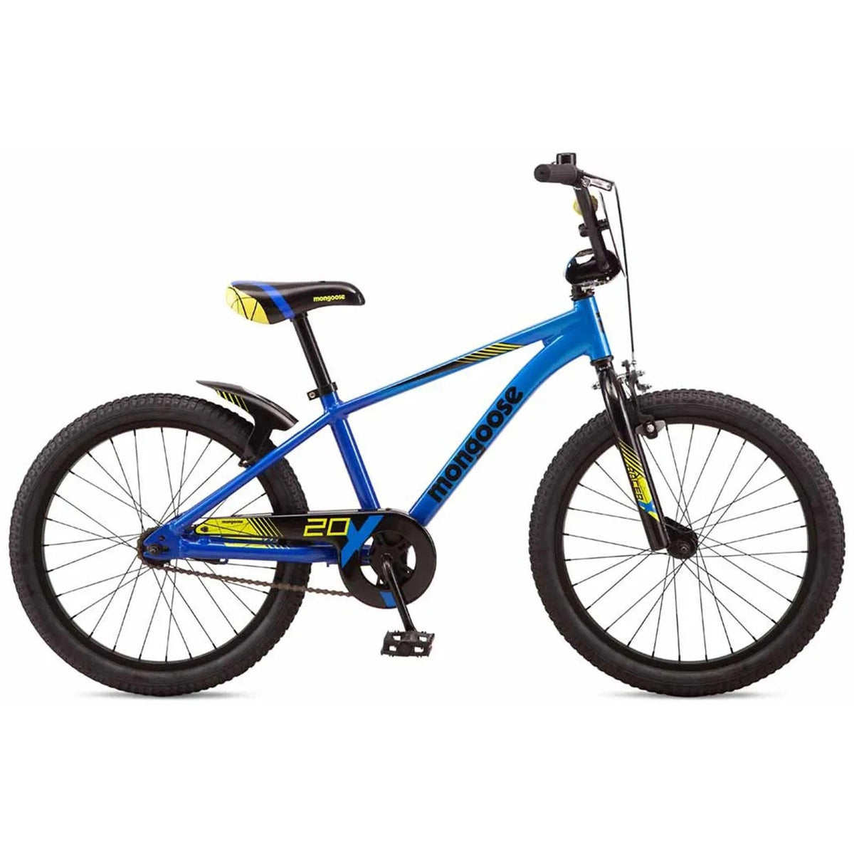 Mongoose Racer X 20'' Kids Bike Blue