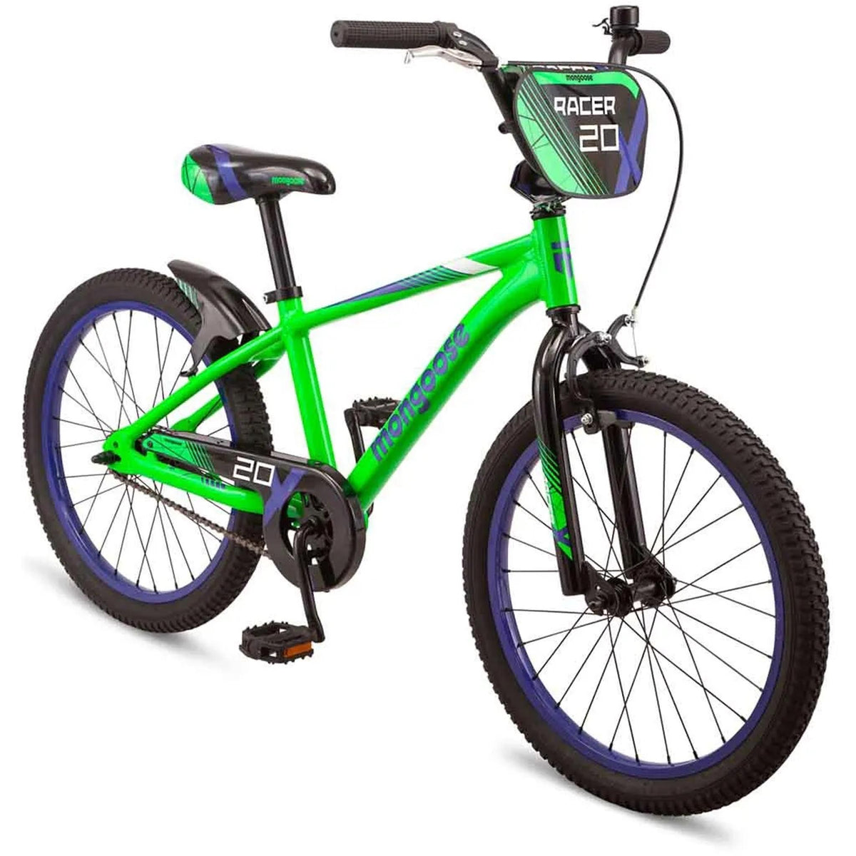 Mongoose Racer X 20'' Kids Bike Green
