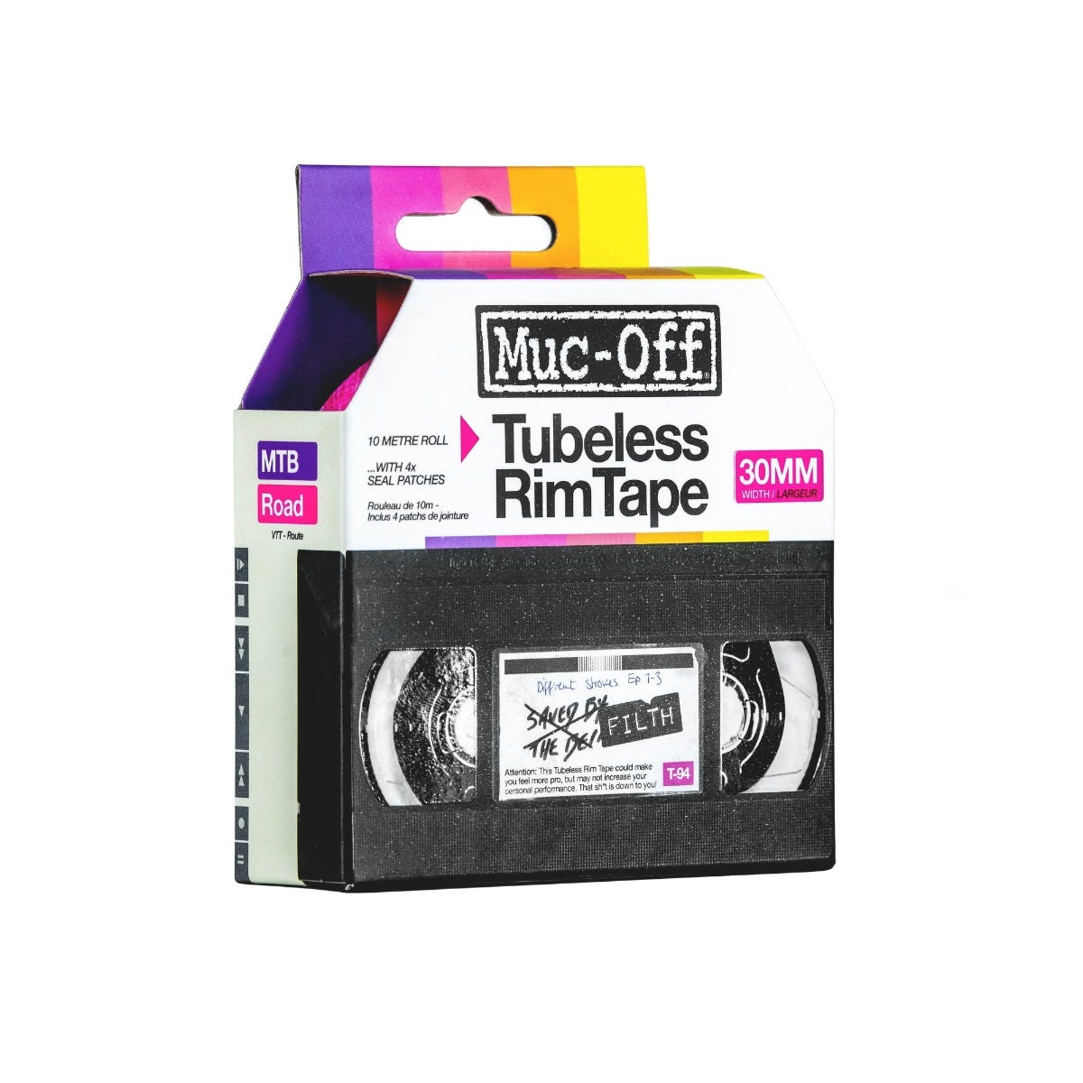 Muc Off Rim Sticker Muc-Off Rim Tape 10m Roll 30mm – 99bikes.co.nz