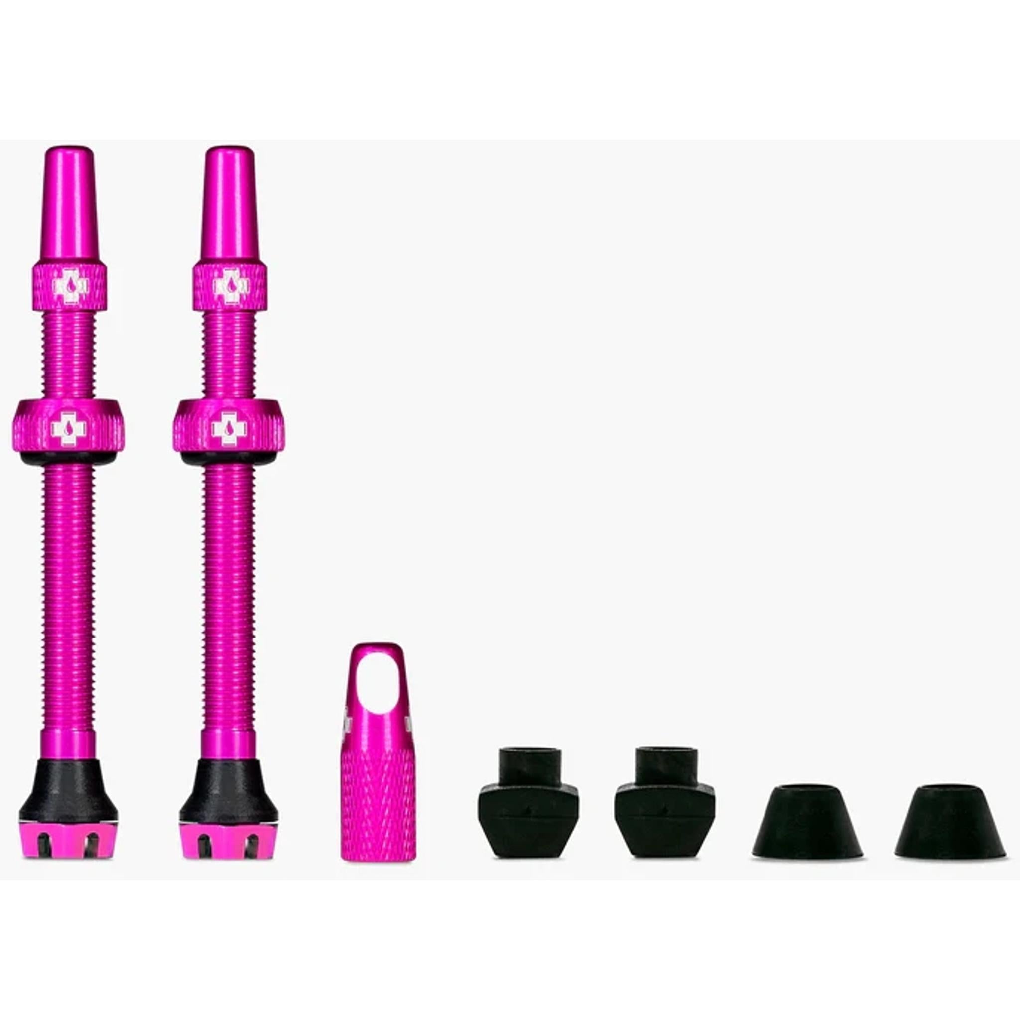 Muc-Off Tubeless Valve Kit V2 60mm Pink