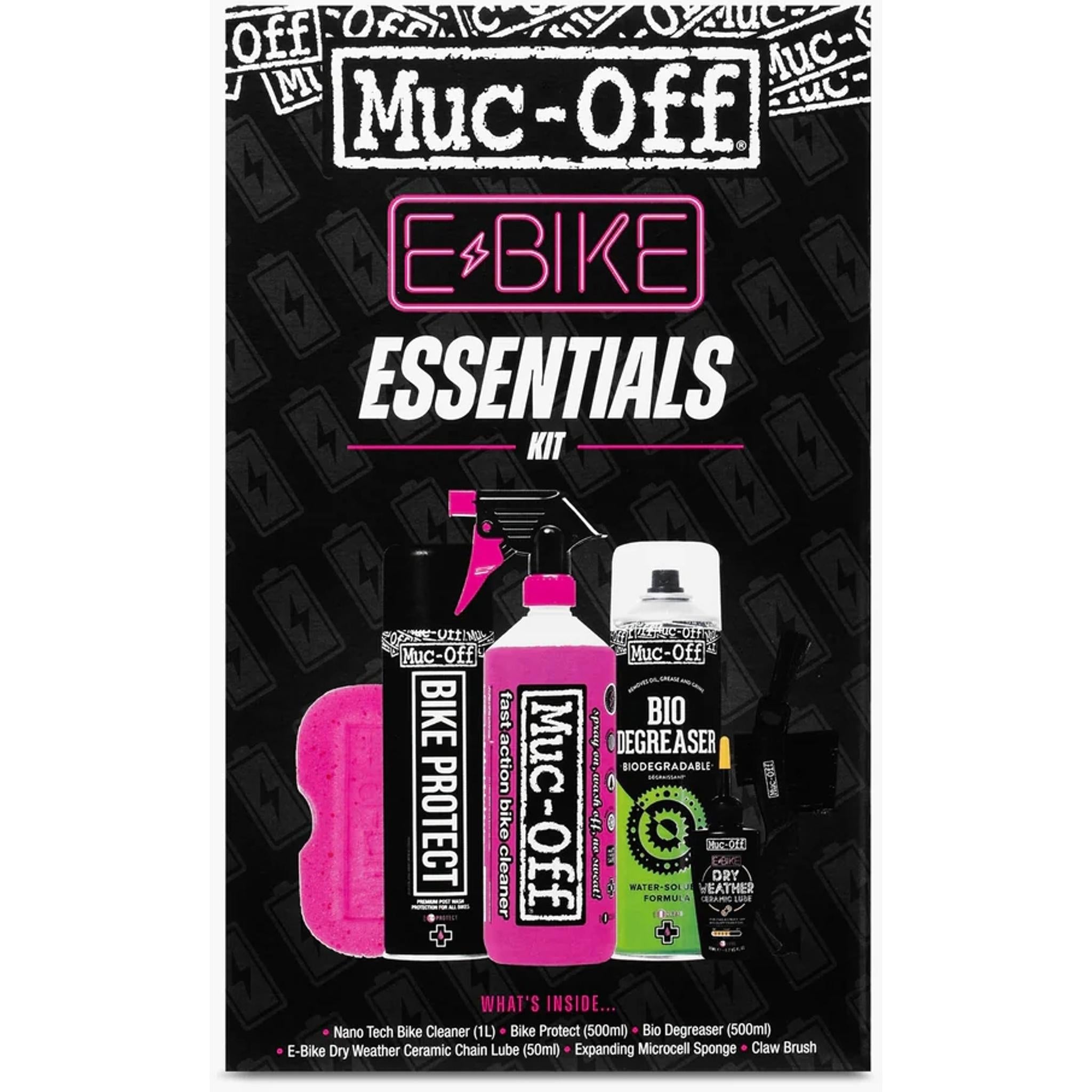 Muc-Off 6-in-1 E-Bike Essentials Cleaning Kit