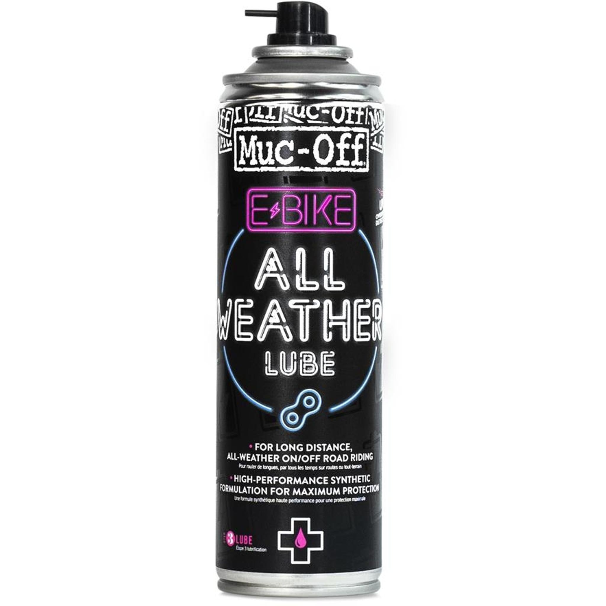 Muc-Off E-Bike All Weather Chain Lube 250ml Aerosol