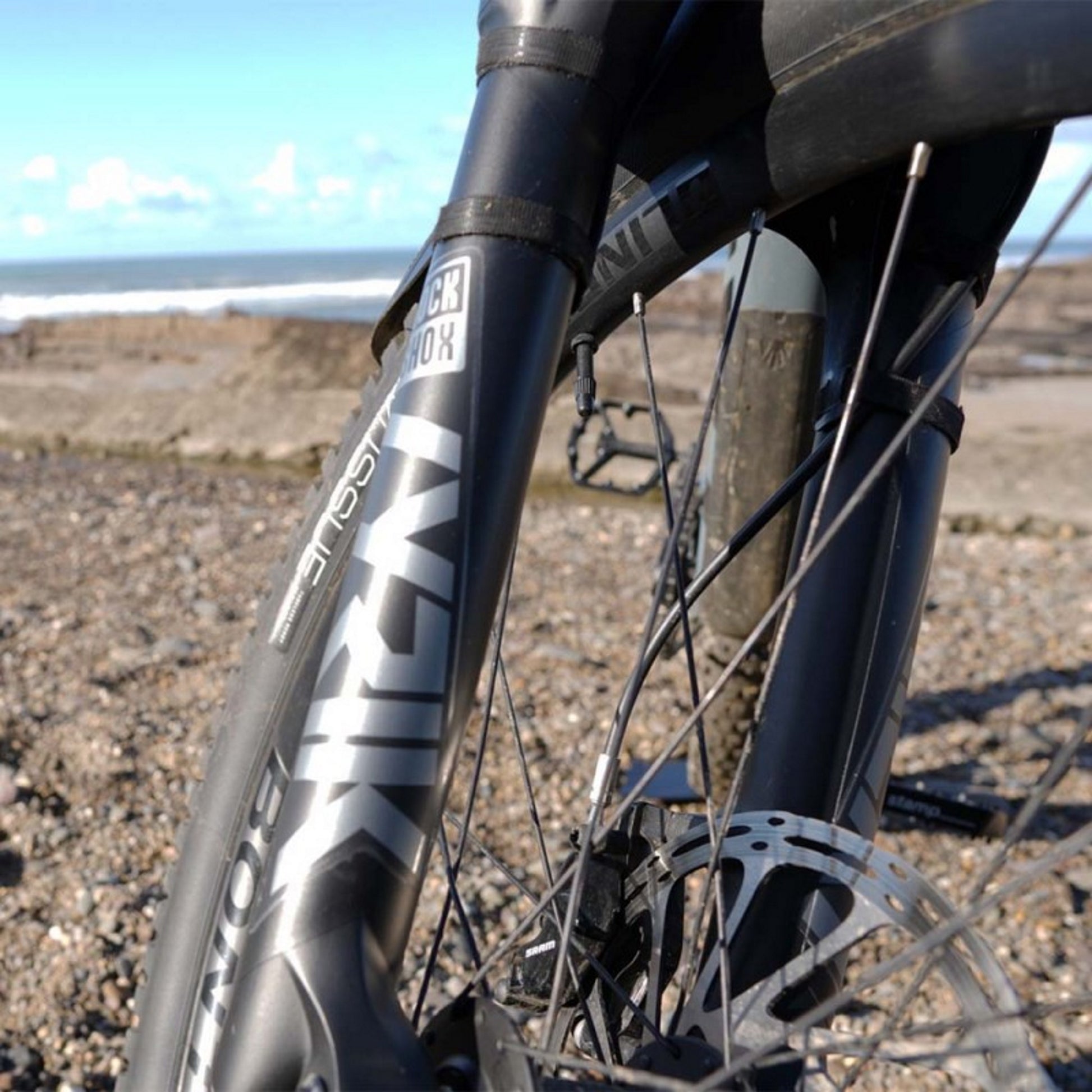 Mucky Nutz Fork Skinz Clear Gloss Finish