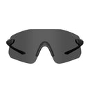 Tifosi Vogel SL Cycling Sunglasses Blackout/Smoke Mirrorless Lens