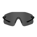 Tifosi Vogel SL Cycling Sunglasses Blackout/Smoke Mirrorless Lens
