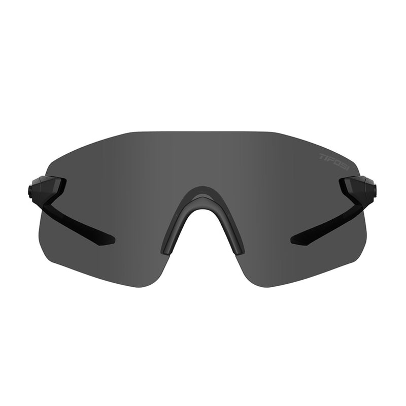 Tifosi Vogel SL Cycling Sunglasses Blackout/Smoke Mirrorless Lens