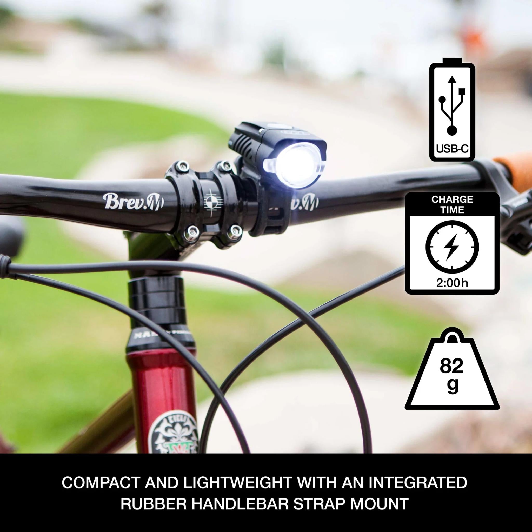 NiteRider Swift 450 and Vmax 180 Combo Front and Rear Light Set