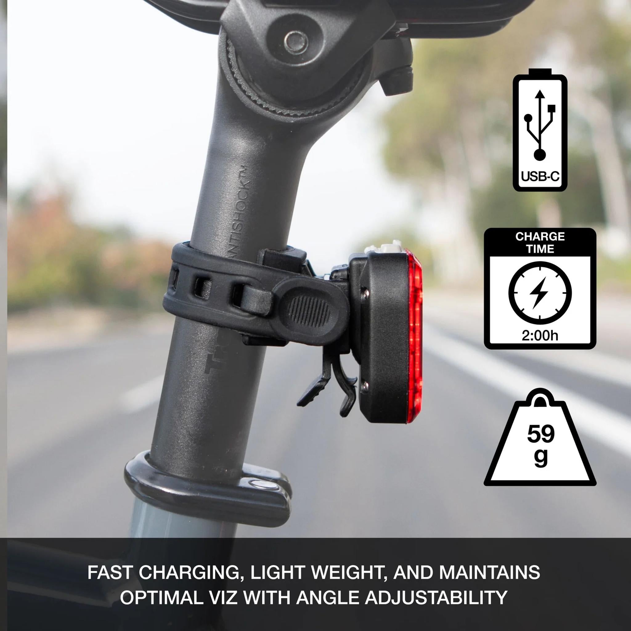 NiteRider Swift 450 and Vmax 180 Combo Front and Rear Light Set