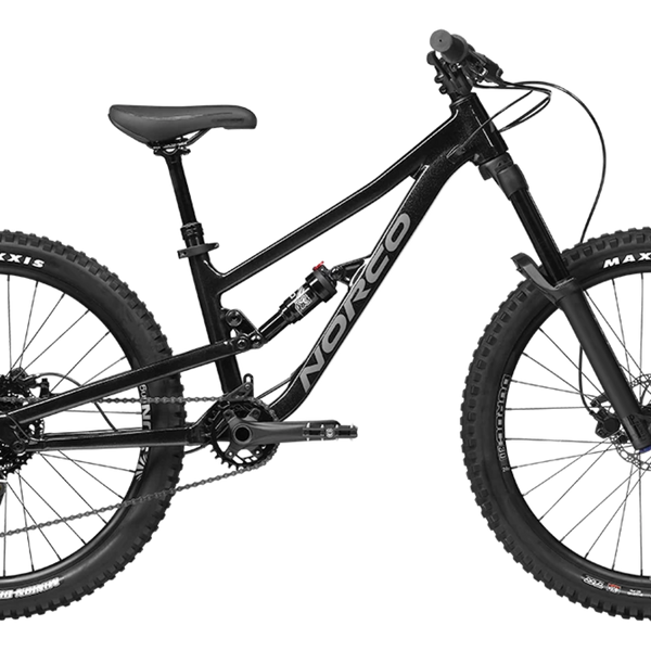 Norco Fluid FS 24 Youth Dual Suspension Mountain Bike Black