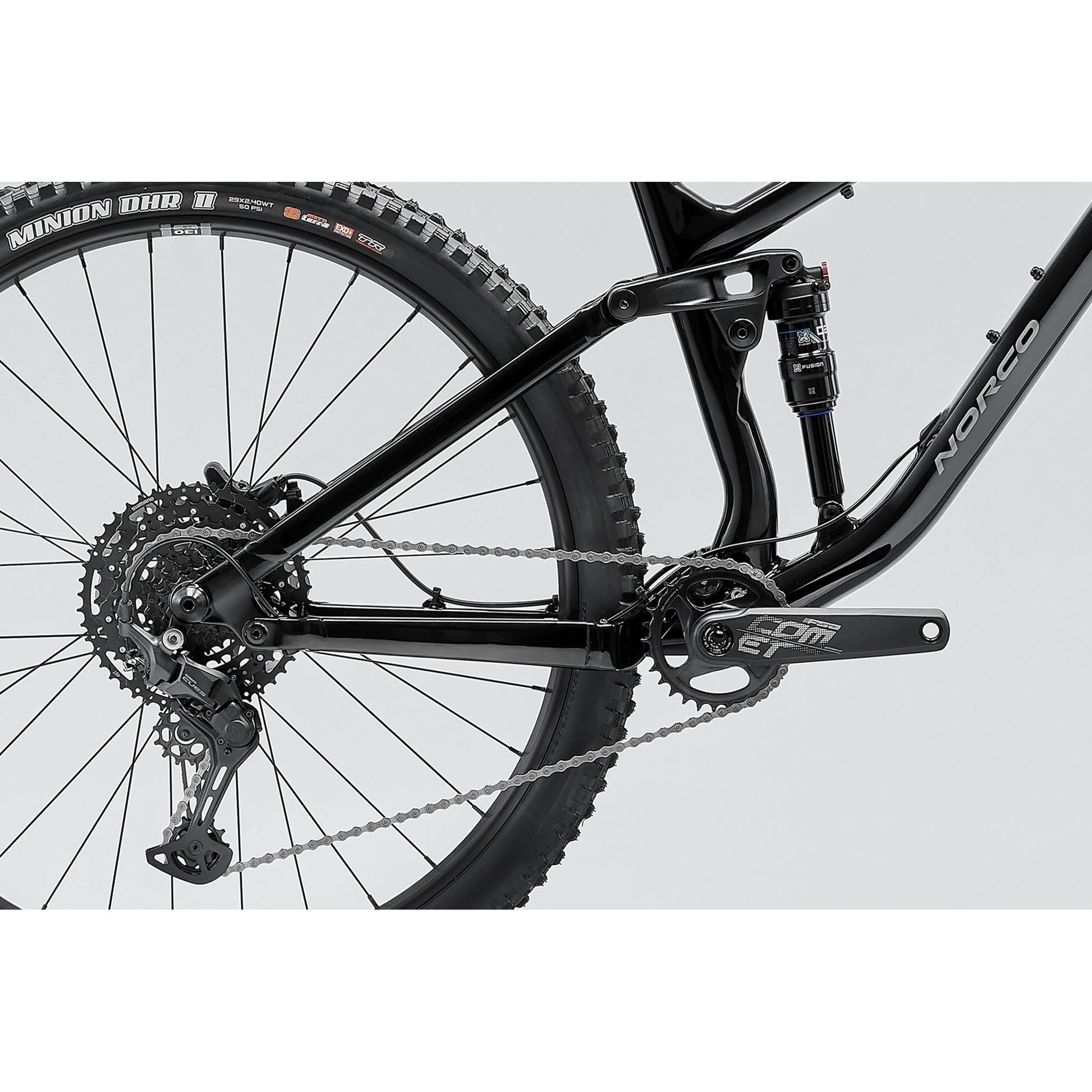 Norco Fluid FS A3 29" Trail Bike Black/Tusk