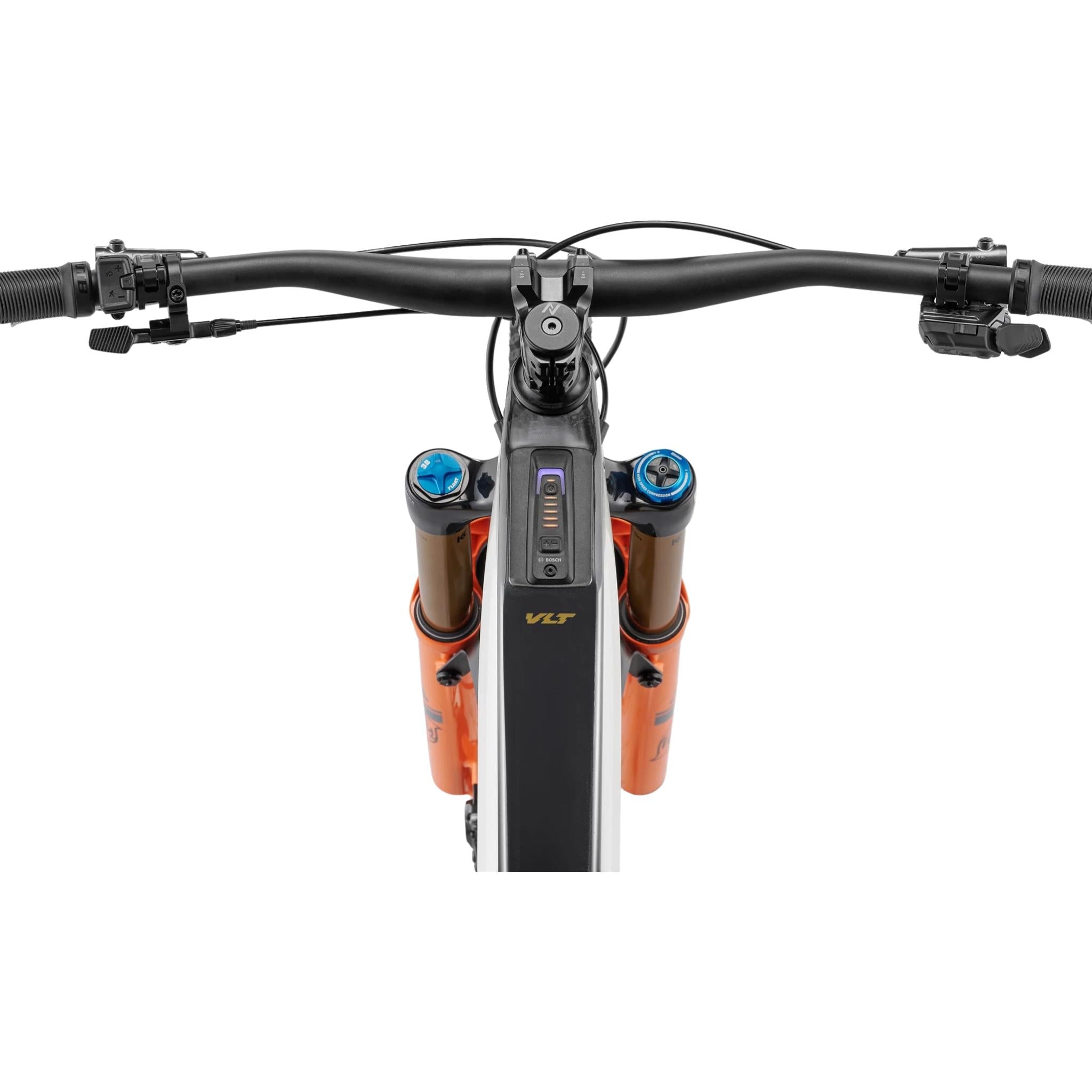 Norco Range VLT CX C1 Electric Enduro Bike Neve White/Raw Black